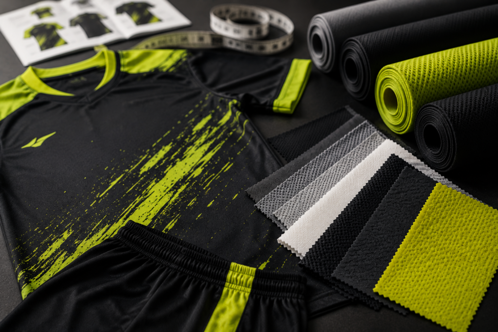 ¿CÓMO ELEGIR LA TELA IDEAL PARA TU UNIFORME DEPORTIVO?